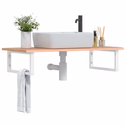VidaXL 3302612 miroir de salle de bain et armoire de rangement pour évier - Vue supplémentaire 2