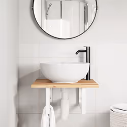 VidaXL 3302764 miroir de salle de bain et armoire de rangement pour évier - Vue supplémentaire 3