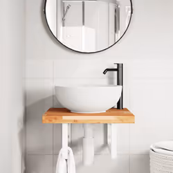 VidaXL 3302772 miroir de salle de bain et armoire de rangement pour évier - Vue supplémentaire 3
