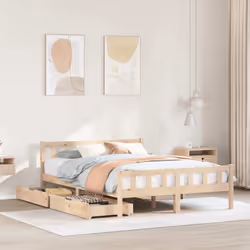 Profitez d'une meilleure nuit de sommeil reposante grâce à ce cadre de lit ! Il est un supplément accueillant à toute chambre ...