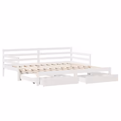 VidaXL 3302176 canapé lit sofa Blanc