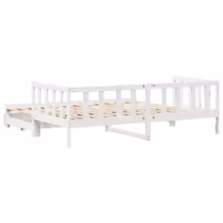 VidaXL 3302188 canapé lit sofa Blanc - Vue supplémentaire 8