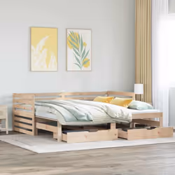 Ce lit de repos 2 en 1 avec lit gigogne, servant à la fois de canapé et de lit, constitue un supplément pratique et accrocheu ...