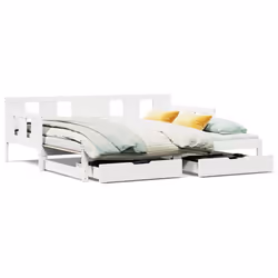 VidaXL 3302226 canapé lit sofa Blanc