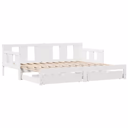 VidaXL 3302226 canapé lit sofa Blanc