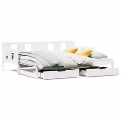 VidaXL 3302230 canapé lit sofa Blanc