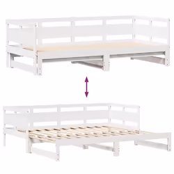 VidaXL 3302232 canapé lit sofa Blanc - Vue supplémentaire 8