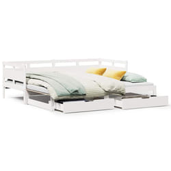VidaXL 3302234 canapé lit sofa Blanc