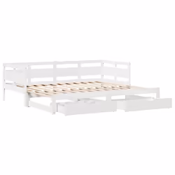 VidaXL 3302234 canapé lit sofa Blanc