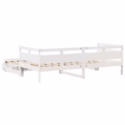 VidaXL 3302236 canapé lit sofa Blanc - Vue supplémentaire 7