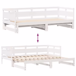 VidaXL 3302236 canapé lit sofa Blanc - Vue supplémentaire 8