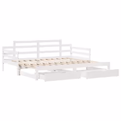 VidaXL 3302238 canapé lit sofa Blanc