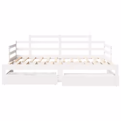 VidaXL 3302238 canapé lit sofa Blanc - Vue supplémentaire 4