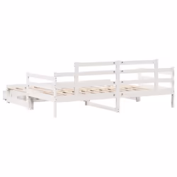 VidaXL 3302238 canapé lit sofa Blanc - Vue supplémentaire 7