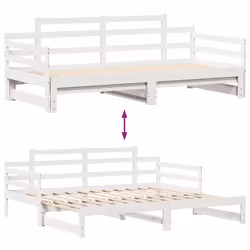 VidaXL 3302238 canapé lit sofa Blanc - Vue supplémentaire 8
