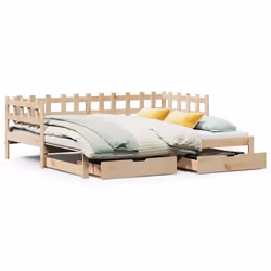 VidaXL 3302249, lit sofa, Bois de pin, 2035 mm, 880 mm, 685 mm, 2,04 m