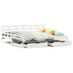 VidaXL 3302258 canapé lit sofa Blanc
