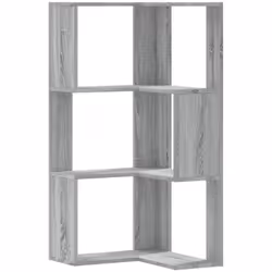Cette bibliothèque d'angle constitue un moyen élégant et efficace pour présenter vos objets précieux tout en les gardant parf ...