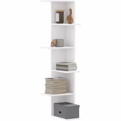 Avec un design pratique, l'étagère d'angle murale est destinée à être le point central de votre salon, chambre à coucher, etc ...