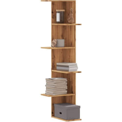 Vidaxl - tagère d'angle murale chêne artisanal bois d'ingénierie
