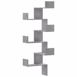 VidaXL 852639, Bois, Gris, 60 kg, 450 mm, 450 mm, 1470 mm