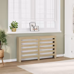 Ce cache-radiateur constituera un supplément parfait à votre salon.Matériau durable : le bois d'ingénierie est d'une qualité ...