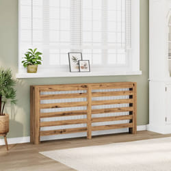 Vidaxl - Cache-radiateur chêne artisanal 175x20x82 cm bois d'ingénierie