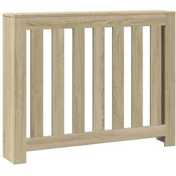 vidaXL Cache-radiateur chêne sonoma 104x20x82 cm bois d'ingénierie