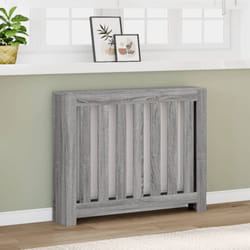 Vidaxl - Cache-radiateur sonoma gris 104x20x82 cm bois d'ingénierie