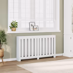 Ce cache-radiateur constituera un supplément parfait à votre salon.Matériau durable : le bois d'ingénierie est d'une qualité ...