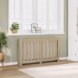 Ce cache-radiateur constituera un supplément parfait à votre salon.Matériau durable : le bois d'ingénierie est d'une qualité ...
