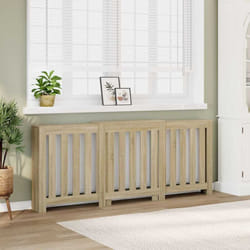 Vidaxl - Cache-radiateur chêne sonoma 205x21,5x83,5 cm bois d'ingénierie