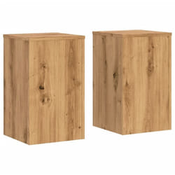 Vidaxl - Supports pour plantes 2 pcs chêne artisanal bois ingénierie