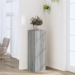 Vidaxl - Support pour plantes sonoma gris 33x33x100 cm bois d'ingénierie