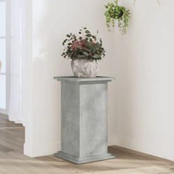 Vidaxl - Support pour plantes gris béton 33x33x60 cm bois d'ingénierie