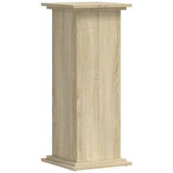 vidaXL Support pour plantes chêne sonoma 33x33x80 cm bois d'ingénierie