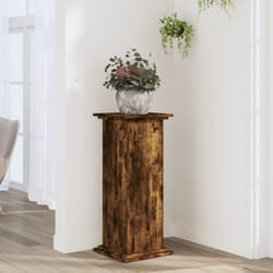 Vidaxl - Support pour plantes chêne fumé 33x33x80 cm bois d'ingénierie