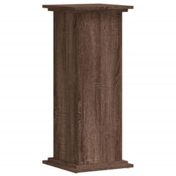 Vidaxl - Support pour plantes chêne marron 33x33x80 cm bois d'ingénierie