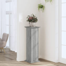 Vidaxl - Support pour plantes sonoma gris 33x33x100 cm bois d'ingénierie