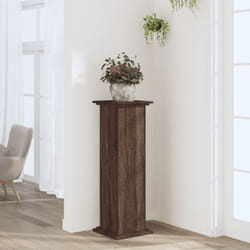 Vidaxl - Support pour plantes chêne brun 33x33x100 cm bois d'ingénierie