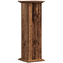 Vidaxl - Support pour plantes vieux bois 33x33x100 cm bois d'ingénierie