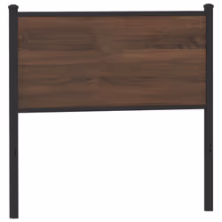 VidaXL 4007792, Marron, Chêne, Acier, Bois, 80 cm, 850 mm, 91,5 cm, 30 mm