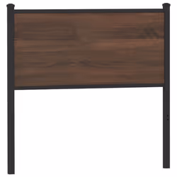 VidaXL 4007796, Marron, Chêne, Acier, Bois, 120 cm, 1250 mm, 91,5 cm, 30 mm