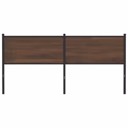 VidaXL 4007802 tête de lit et pied de lit Marron, Chêne