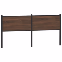 VidaXL 4007802 tête de lit et pied de lit Marron, Chêne - Vue supplémentaire 5