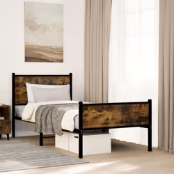 Si vous recherchez un cadre de lit robuste pour votre chambre à coucher, ce cadre de lit classique au design élégant et intem ...