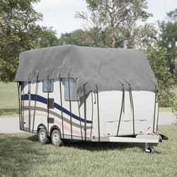 Housse de toit de caravane gris 600x300 cm tissu non tissé vidaXL931507