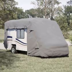 Caractéristiques Générales La housse de camping-car gris de vidaXL, référence 4015876, est conçue pour protéger votre véhicul ...