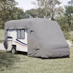 Housses de camping car gris 610x235x275 cm tissu non tissé