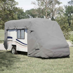 Housses de camping car gris 610x235x275 cm tissu non tissé